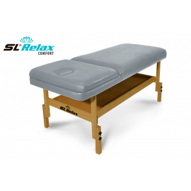 Массажный стол Relax Comfort серая кожа