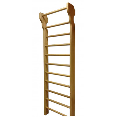 Шведская стенка из бука, фигурная (до 2,6х0,8 м)